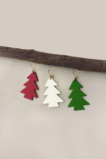 Simple & Fun Tree Earrings - 3 Colors! - FINAL SALE