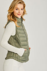 $25 Doorbuster - Lightweight Padded Puffer Vests - 5 Colors! - FINAL SALE