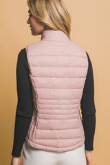 $25 Doorbuster - Lightweight Padded Puffer Vests - 5 Colors! - FINAL SALE