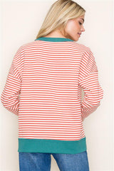 Striped Terry Pullovers - 2 Colors!