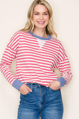 Feeling New Striped Pullovers - 2 Colors!