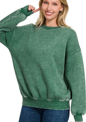 Madison Mineral Wash Pullovers - 3 Colors!