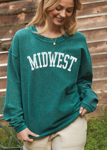 Midwest Thermal Vintage Pullover - 4 Colors! - FINAL SALE