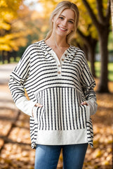 Feeling Good Striped Hoodie - 4 Colors!