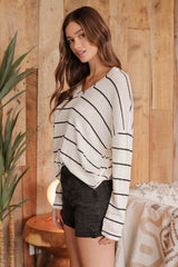 More Than A Dream Lightweight Striped Tops - 3 Colors!