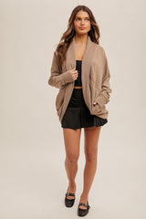 Soft Brushed Cocoon Cardigans - 3 Colors!