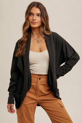 Soft Brushed Cocoon Cardigans - 3 Colors!