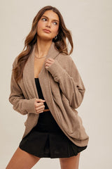 Soft Brushed Cocoon Cardigans - 3 Colors!