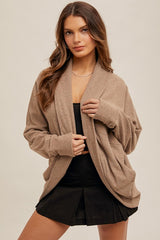 Soft Brushed Cocoon Cardigans - 3 Colors!