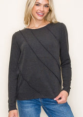 Outseam Top - 4 Colors!