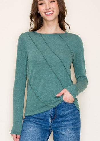 Outseam Top - 4 Colors!