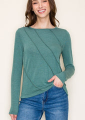 Outseam Top - 4 Colors!