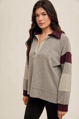 Jersey Striped Pullovers - 2 Colors!