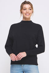 Diamond Mock Pullover - 3 Colors!