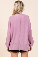 Mineral Wash Waffle Dolmans - 2 Colors!