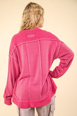 $25 Doorbuster Deal - French Terry Oversized Cozy Tops - 4 Colors! - FINAL SALE