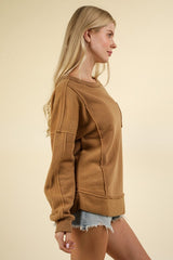 $25 Doorbuster Deal - French Terry Oversized Cozy Tops - 4 Colors! - FINAL SALE