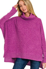 $25 Doorbuster Deal - Soft Brushed Poncho Pullover - 4 Colors! - FINAL SALE