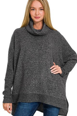 $25 Doorbuster Deal - Soft Brushed Poncho Pullover - 4 Colors! - FINAL SALE