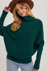 Slouch Ribbed Dolman Pullovers - 2 Colors!