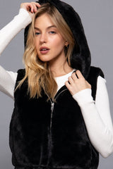 $25 Doorbuster Deal - Faux Fur Vests - 2 Colors! - FINAL SALE