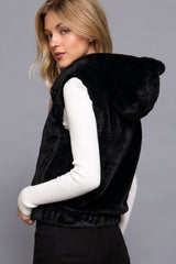 $25 Doorbuster Deal - Faux Fur Vests - 2 Colors! - FINAL SALE