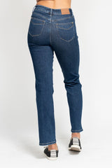 Judy Blue High Waist Tummy Control Classic Straight Jeans