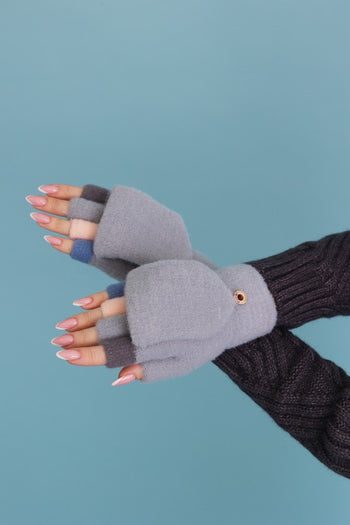 Rainbow Tip Convertible Gloves - 3 Colors!