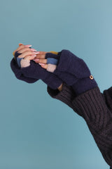 Rainbow Tip Convertible Gloves - 3 Colors!