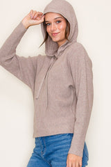 Waffle Dolman Hoodies - 5 Colors!