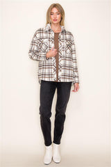 Next Chapter Plaid Hooded Shackets - 2 Colors!