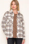 Next Chapter Plaid Hooded Shackets - 2 Colors!