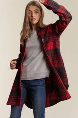 So Very Merry Buffalo Plaid Shacket