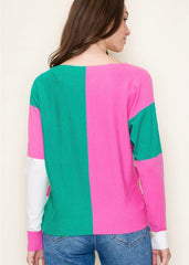 Chelsea Colorblock Tops - 2 Colors!