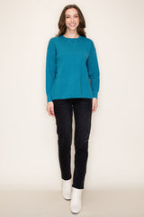 Teal Basic Layering Top