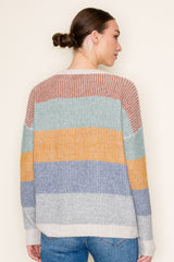 Thanksgiving Ready Colorblock Sweater