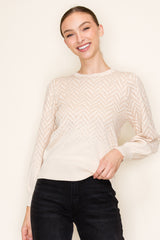 Shimmer Zig Zag Tops - 2 Colors! - FINAL SALE