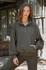 Open Roads Super Soft Snap Button Pullover - 3 Colors!