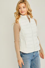 $25 Doorbuster - Lightweight Padded Puffer Vests - 5 Colors! - FINAL SALE