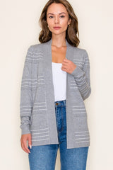 Stitched Cardigan - 4 Colors!