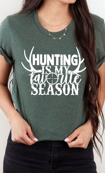 Hunting Is My Favorite Season Tee