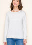 Soft Lightweight Long Sleeve Basic Tops - 2 Colors!