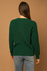 Green Blessed Sweater