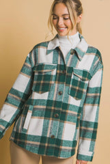 Starting Fresh Plaid Shacket - 3 Colors!