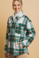 Starting Fresh Plaid Shacket - 3 Colors!