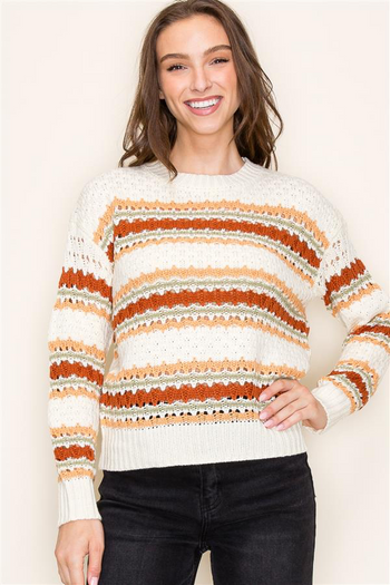 Sweet & Crisp Crochet Pullovers - 2 Colors!