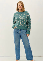 Floral Crew Sweaters - 3 Colors!