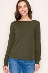 Basic Soft Ribbed Long Sleeves - 3 Colors!