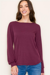 Basic Soft Ribbed Long Sleeves - 3 Colors!