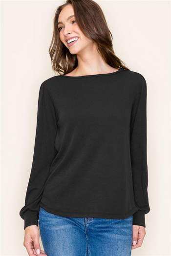 Basic Soft Ribbed Long Sleeves - 3 Colors!